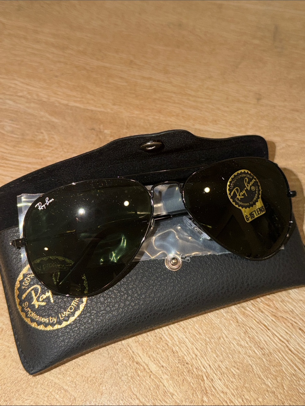 NEW Ray Ban G-15 Lens 100% uv protection-men